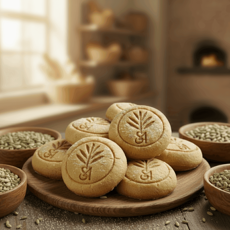 Date Ma’amoul with Aromatic Anise Spice