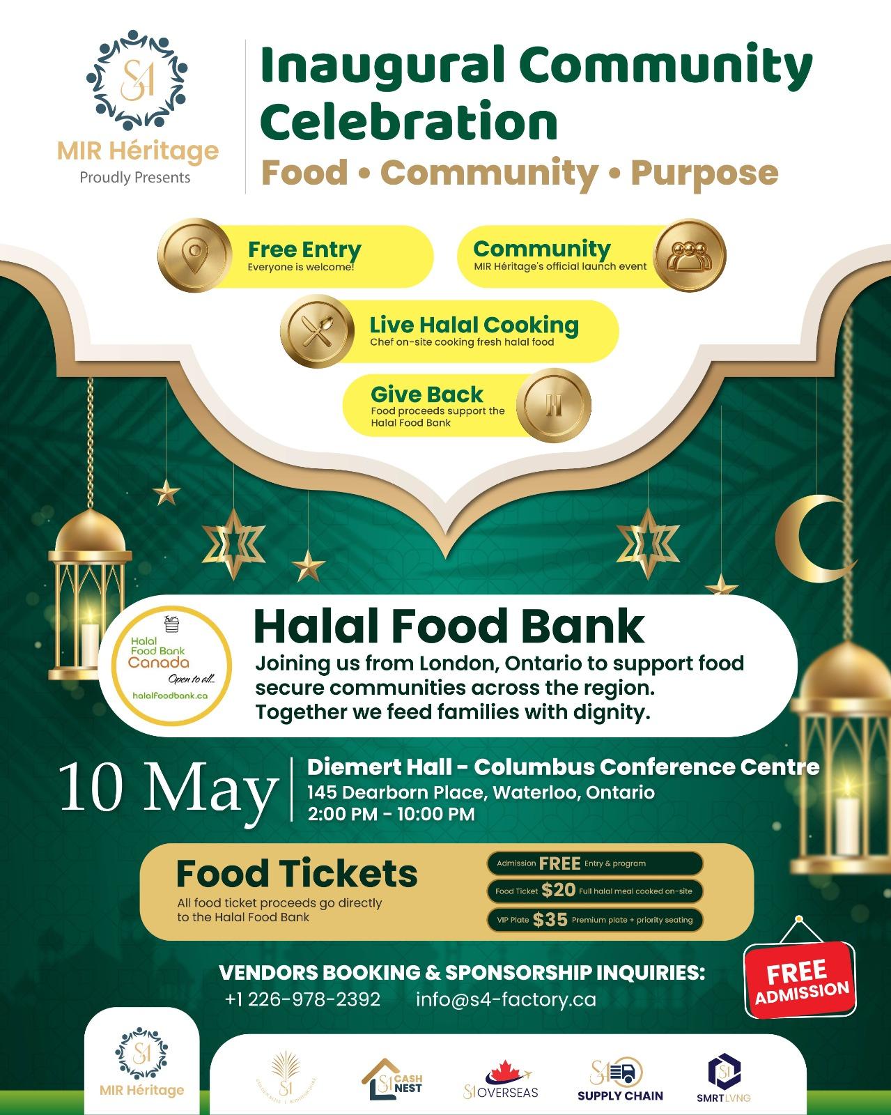 Inaugural Community Celebration